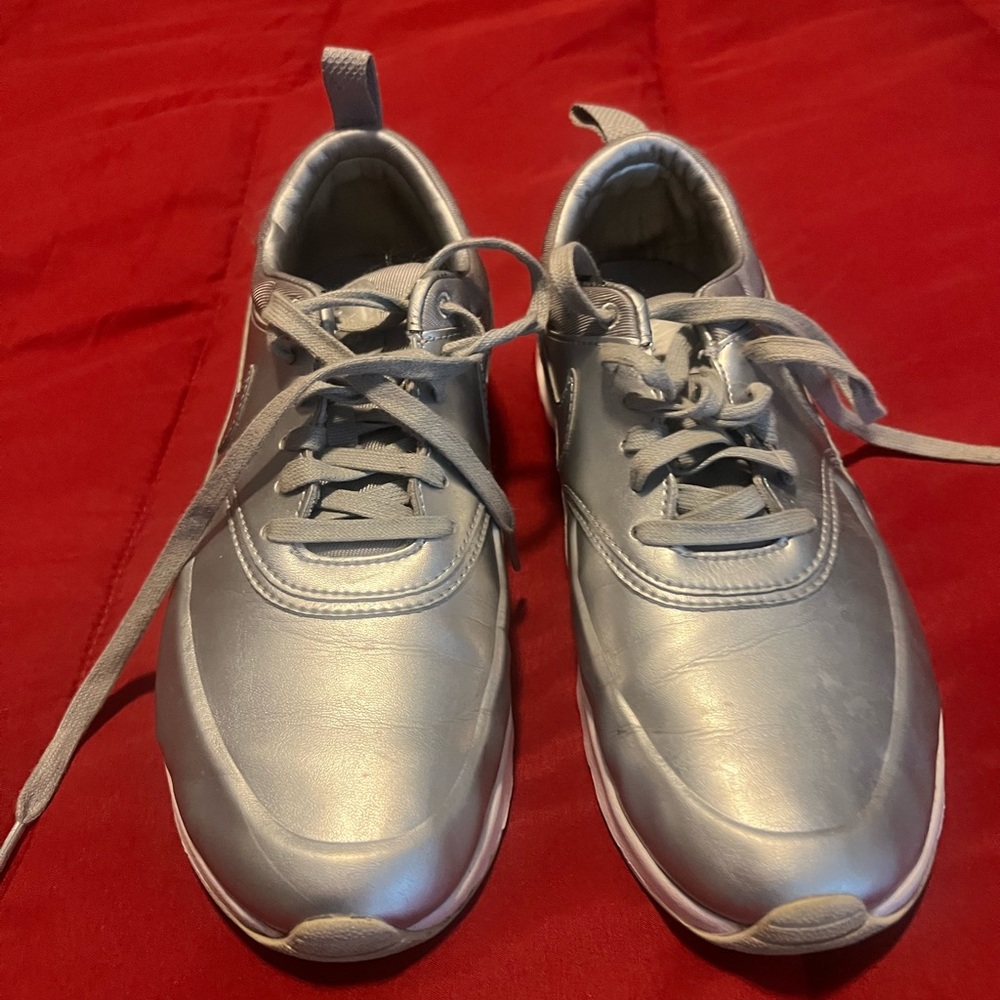 Nike Silver Women’s Sneakers Size 8